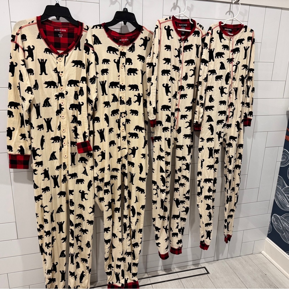 Matching Family Christmas Onesies (adult L & S and youth 12 x2)